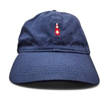 VTG Hot Sause Hat Cap Blue Embroidered Bottle Adjustable Strap One Size