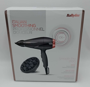 Babyliss Smooth Pro 6709DE Haartrockner 2100 W Ionisierung AC-Motor
