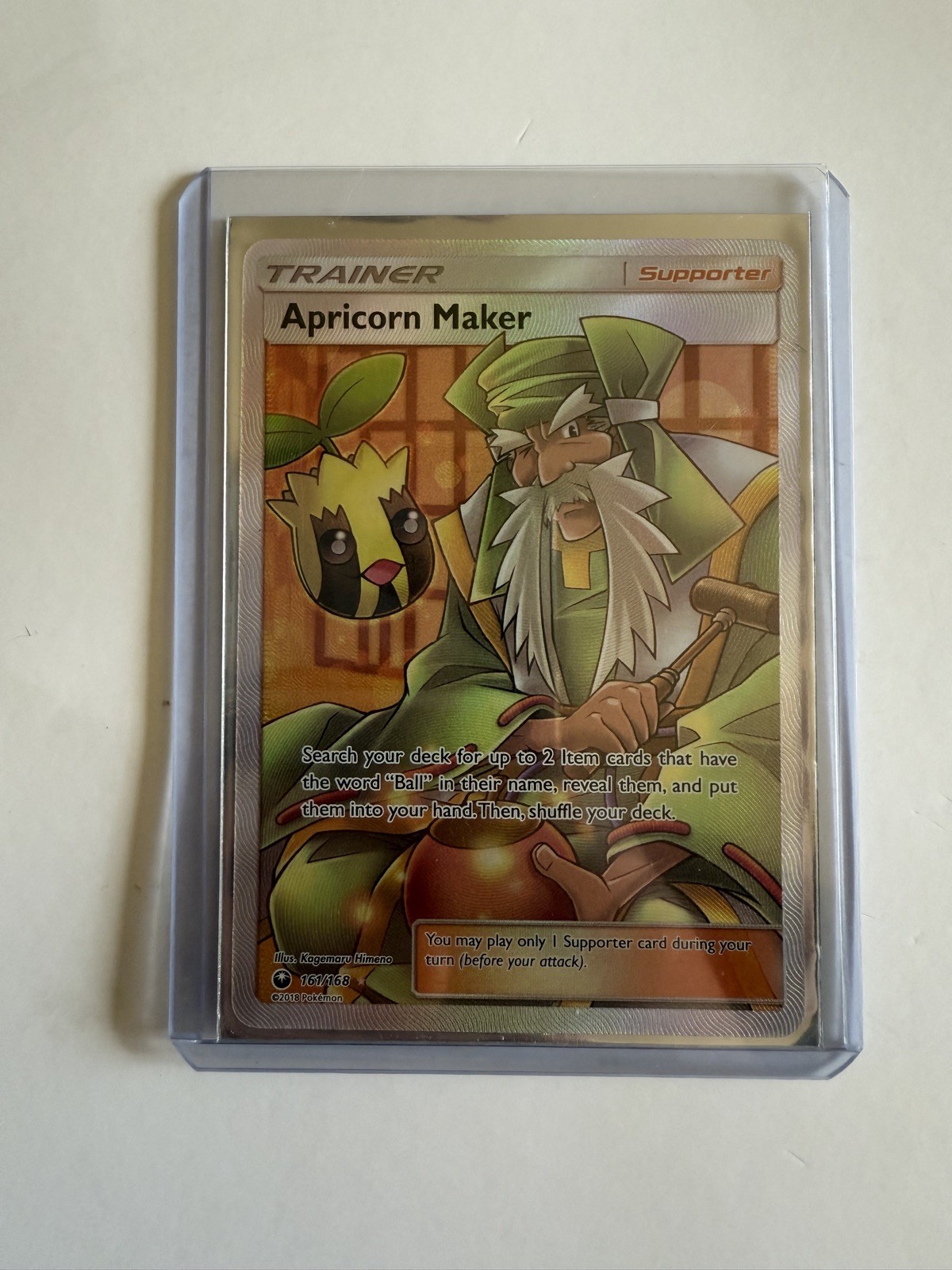 Pokémon TCG 2018 Apricorn Maker 161/168 - Celestial Storm - Ultra Rare NM/M