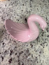 Vintage Pink, Ceramic Swan Towel Holder