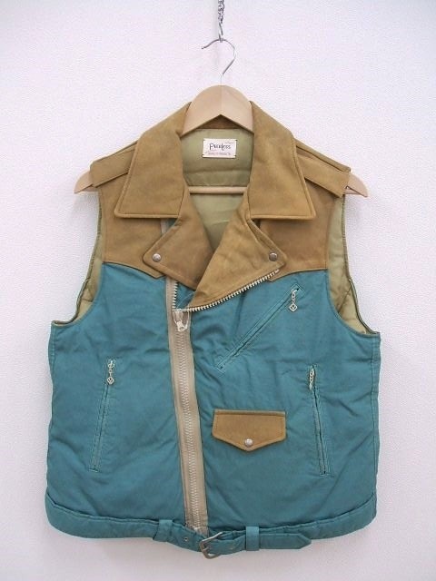 VISVIM PEERLESS Strabler Down Shell Vest Size 1 L… - image 1