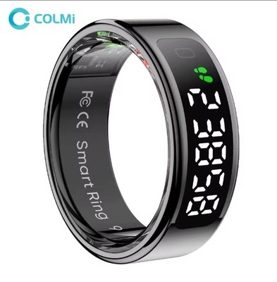 Smart Ring LED-Display 2026   Fitness Tracker Herzfrequenz SpO2