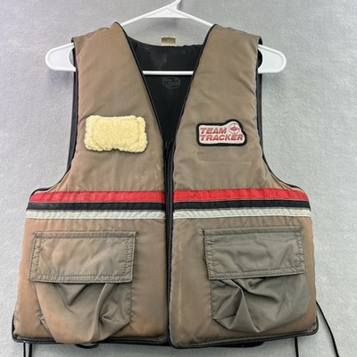 Vintage Bass Pro Shops Team Tracker 1980s Fishing Life Preserver Vest