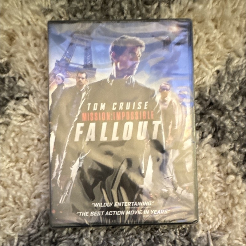 Paramount Mission: Impossible Fallout DVD PG-13 Widescreen English Tom Cruise