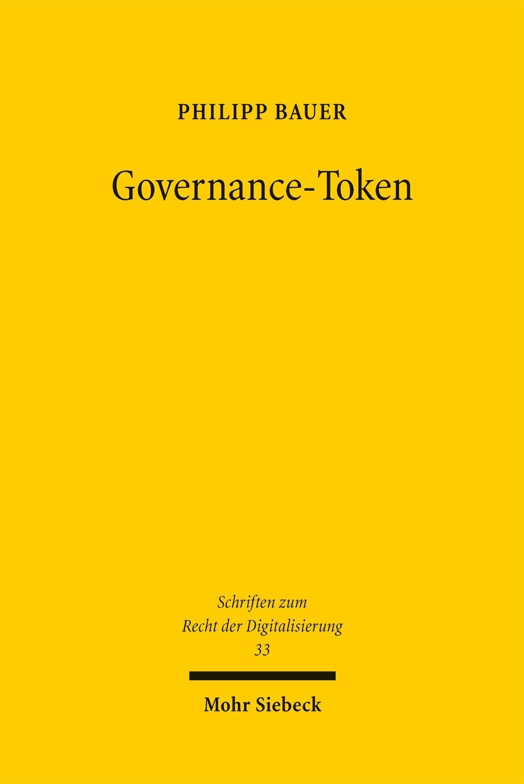 Governance-Token Philipp Bauer