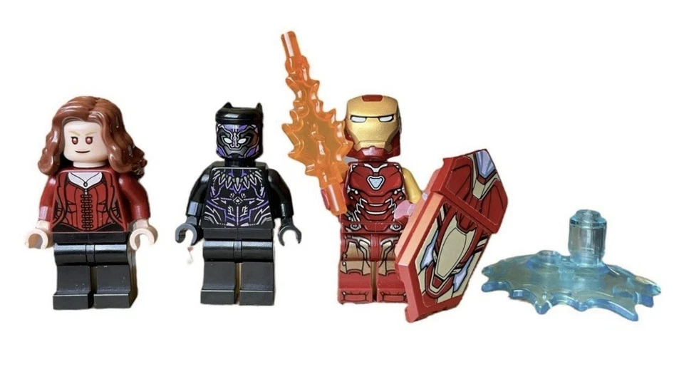 Lote de 44 Lego Big Fig + Micro y Minifiguras VENGADORES con Accesorios y Piezas Foto 2 de 4