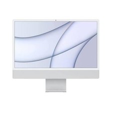 Apple iMac 2021 24" M1 8GB RAM 256GB SSD (A2438) - Silver - Good - No keyoard an
