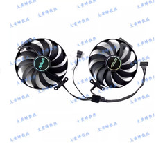 For ASUS RTX3060 Toothed Shark RTX3060ti 3070 DUAL V2 Snow Leopard Graphics Fan