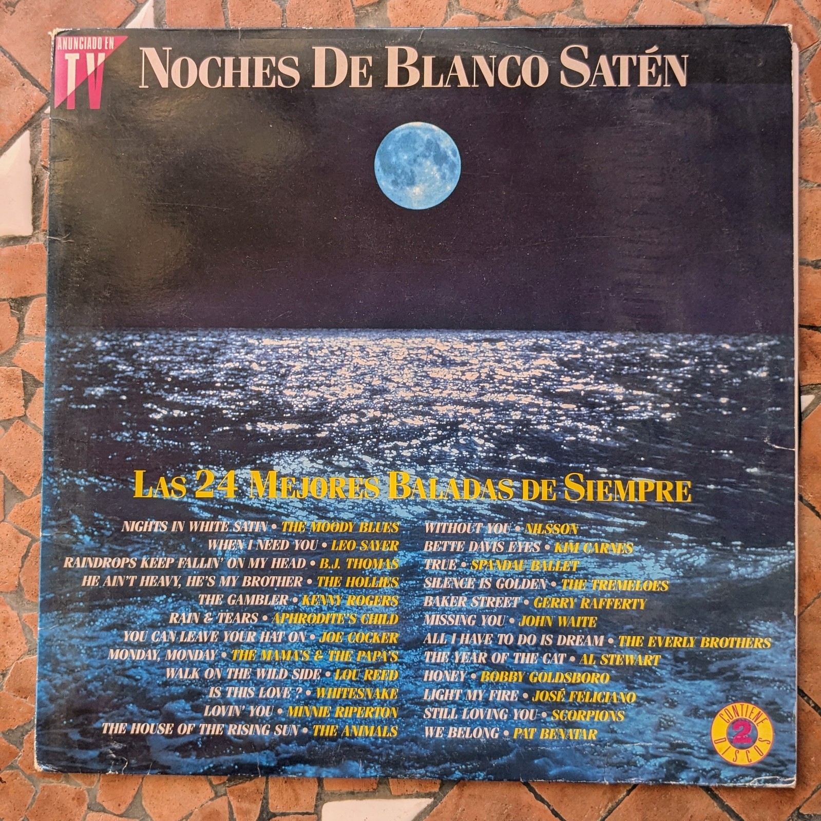 Various - Más Noches De Blanco Satén - Las 24 Mejores Baladas De Siempre