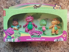 Fisher-Price Barney's World Barney Hey Friends 3" Figures