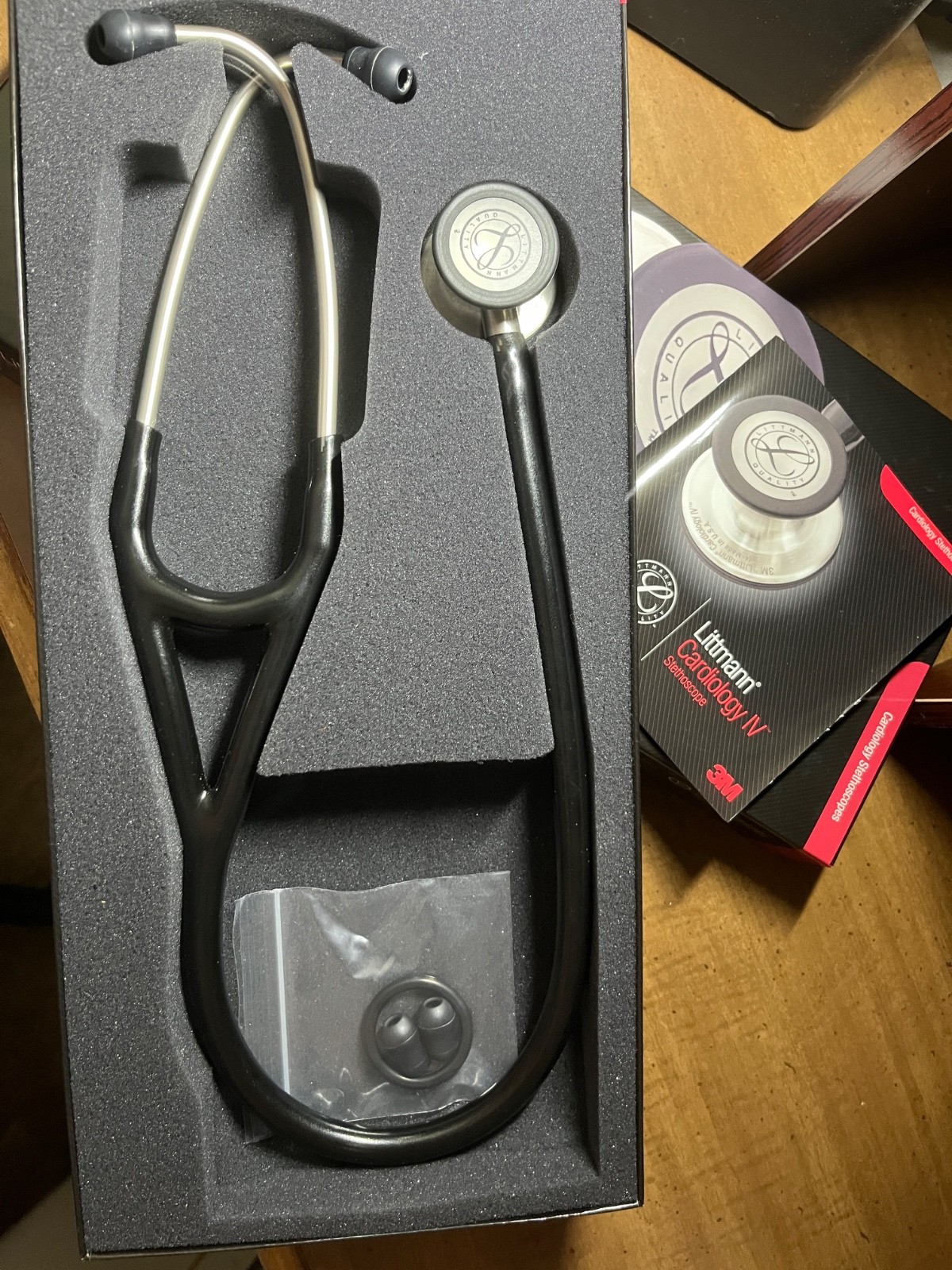 NEW! Littmann 6152 Cardiology IV Stethoscope 27in. - Black