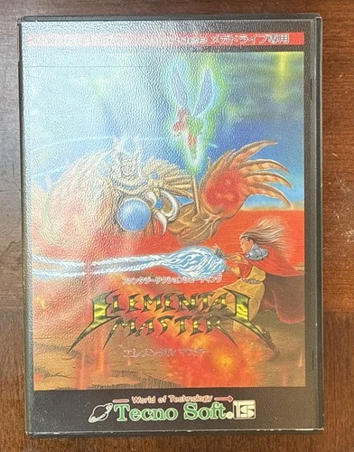 Elemental Master Genesis Tecno Soft Sega Megadrive
