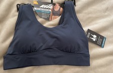 Avia Women's Sports Bra XL Compression Seamless Low Support keyhole Back