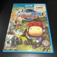 Scribblenauts Unlimited (Nintendo Wii U 2012) Tested & Working In mint condition