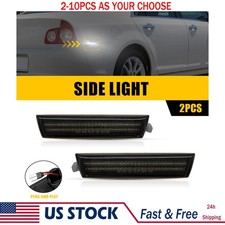 Rear White Led Side Marker Lights For Chevy Malibu 2008-2012 Rh-15271117 2-10x