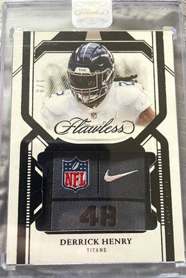 2023 Panini Flawless Factory Sealed Derrick Henry Titans FS-DHY Memorabilia 1/3