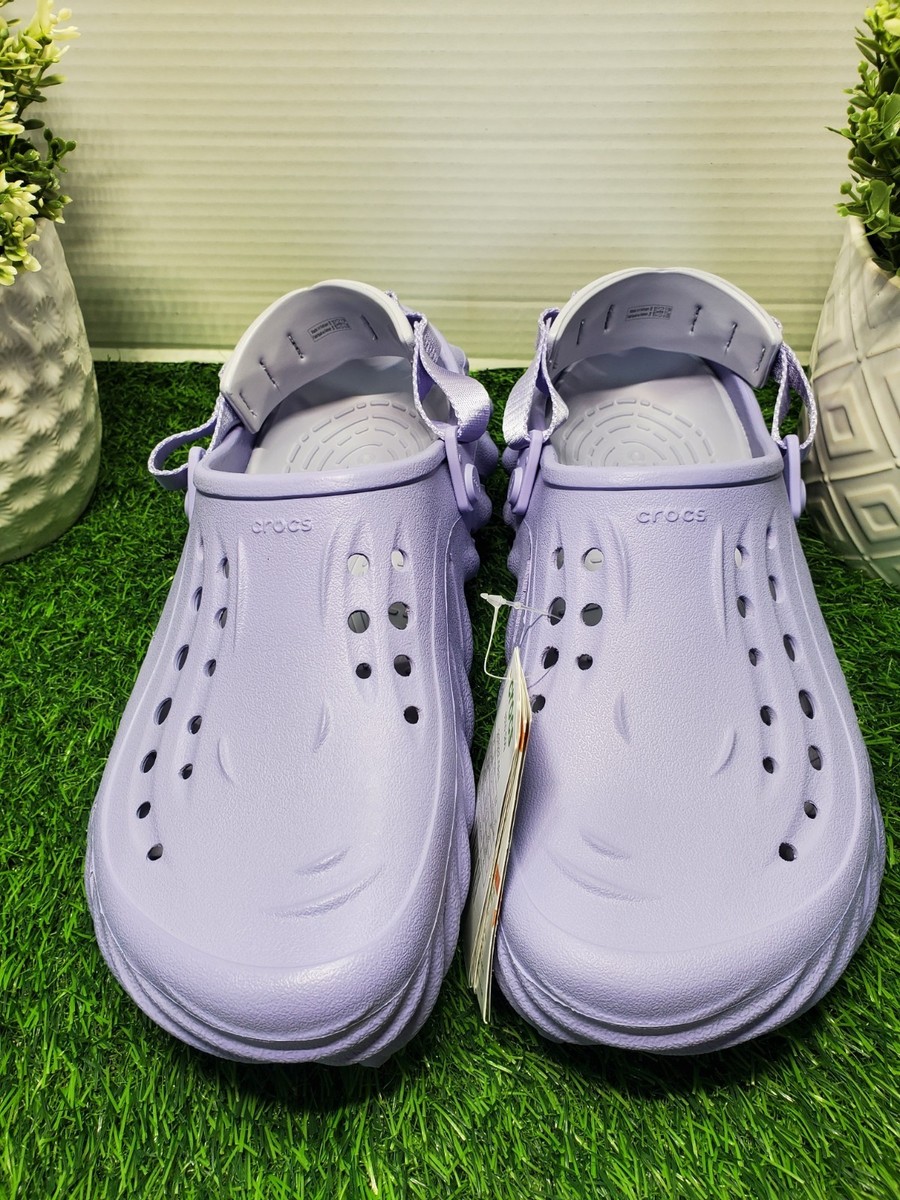 Crocs Echo Clog Mystic Purple 7W/5MUnisex Slip On Casual