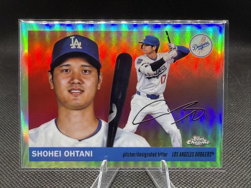 2025 Topps Chrome Platinum Anniversary #17 - Shohei Ohtani Refractor -Dodgers