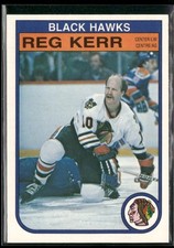 1982-83 O-Pee-Chee Reg Kerr #67 Chicago Blackhawks