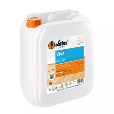 LOBA Viva matt 10l 1K Parkettlack Lack Parkett Holz Fußboden Holzlack