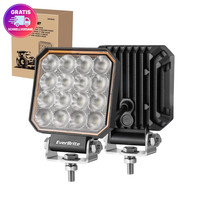 Everbrite Led Arbeitsscheinwerfer 25W 12V 24V 2Er Set Zusatzscheinwerfer