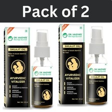 Dr. Vaidya s Shilajit Oil Natural Formula to Improve Power Stamina 50ml