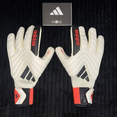 Adidas Copa GL League Goalkeeper Gloves Ivory Solar Red Black IQ4011 Size 11 NWT