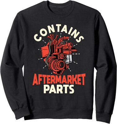 Contains Aftermarket Parts Open Heart Surgery Unisex Crewneck Sweatshirt