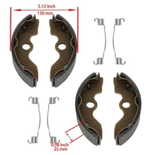 Front Brake Shoes For Honda TRX200SX Fourtrax 200 200Sx 1986 1987 1988