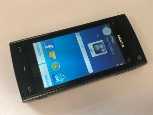 Nokia X6 (2009) - negro (Red O2 y Tesco) móvil - con defecto - Imagen 1 de 6
