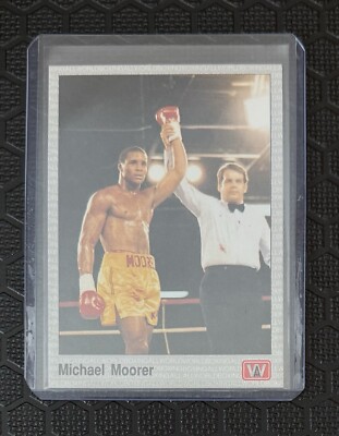 1991 All World Boxing Michael Moorer Card #116 AW Sports!