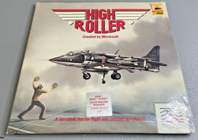 Atari ST HIGH ROLLER for Complete W/ Inserts Mindscape Mirrorsoft