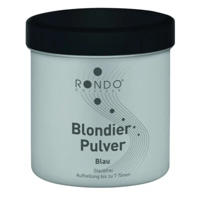 Blondierpulver Platinblond STAUBFREI blau Blondierung mini 100g Friseurbedarf