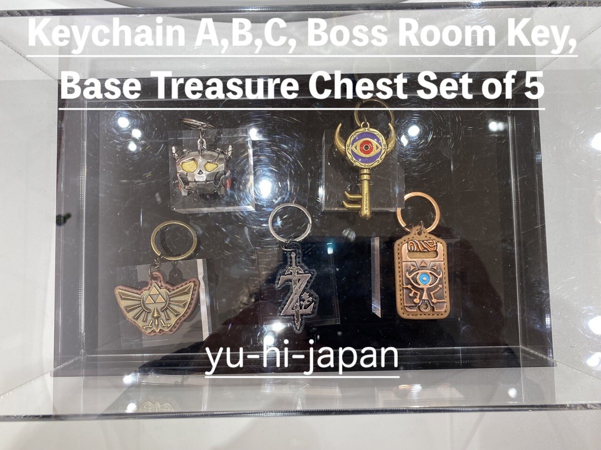 Nintendo The Legend of Zelda keychain Set Of 5 / Nintendo TOKYO