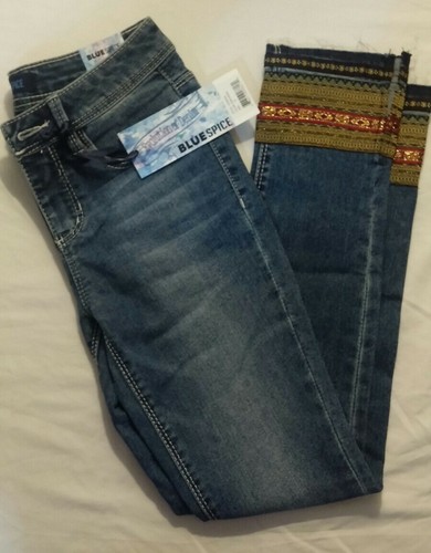 Pants Skinney Jeans Girls Blue Spice 