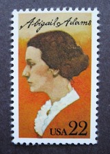 Sc # 2146 ~ 22 cent Abigail Adams Issue (ea6)