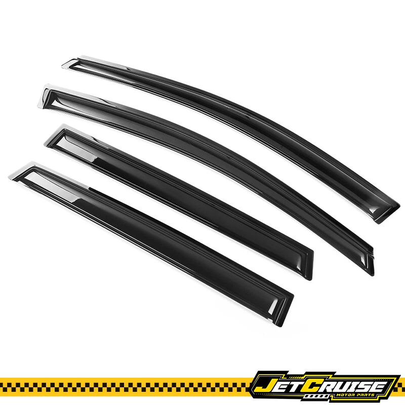 Fits 13-19 Ford Escape Acrylic Window Visors Rain Sun Guard Deflector 4Pcs Set - Image 3 of 4