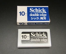 SCHICK VTG D/E 10 BLADE DISPENSER JAPAN MARKET Made In Germany UNUSED COND. #32