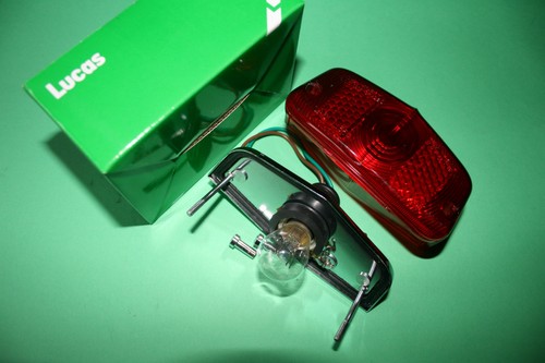 GENUINE LUCAS LU53454 REAR LAMP L564 BSA NORTON TRIUMPH AMC BRITISH AJS - Picture 6 of 6