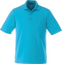 Mens Short-sleeve Performance Polo, Aspen Blue, New w/ Tags, Size XL