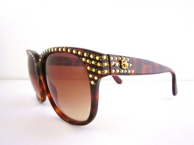 Vintage Emmanuelle khanh Paris B.Robinson Tortoise Sunglasses Emmanuelle Khanh B. Robinson Tortoise Sunglasses 1600 GS 18  main image 2