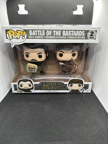 Funko Pop! Game of Thrones Battle of the Bastards 2 Pack Jon Snow Ramsay Bolton