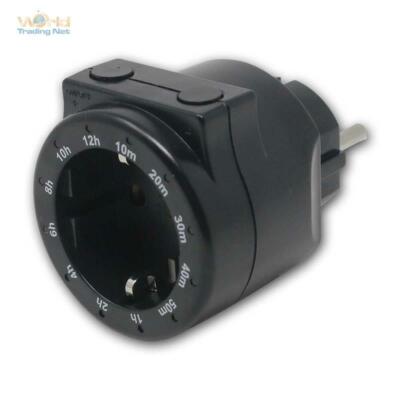Countdown Zeitschaltuhr CT4, 230V, max 3500W, Timer Zwischen-Steckdose Adapter