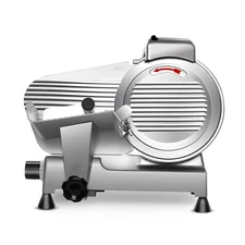 Commercial Meat Slicer 10in Blade 240W Electric Frozen Meat Cheese Food Slicer