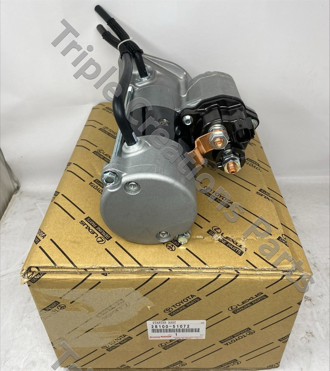 Genuine 2810051072 Toyota Starter Assy 28100-51072 OEM | eBay