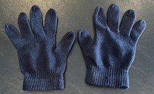 Children's Mittens, Navy Blue Kids