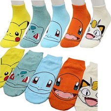 Pokemon Socks Low Cut Gender Neutral Ankle Socks 1 random character 