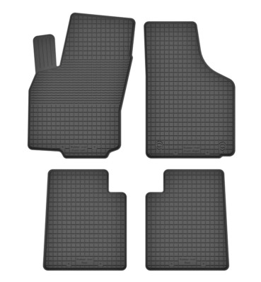 Gummimatten-Set Für Renault Mégane I (1995-2002) – 4-teilig, Schwarz, Rutschfest