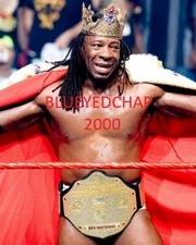 BOOKER T  WRESTLER 8X10 WRESTLING PHOTO WWF WCW