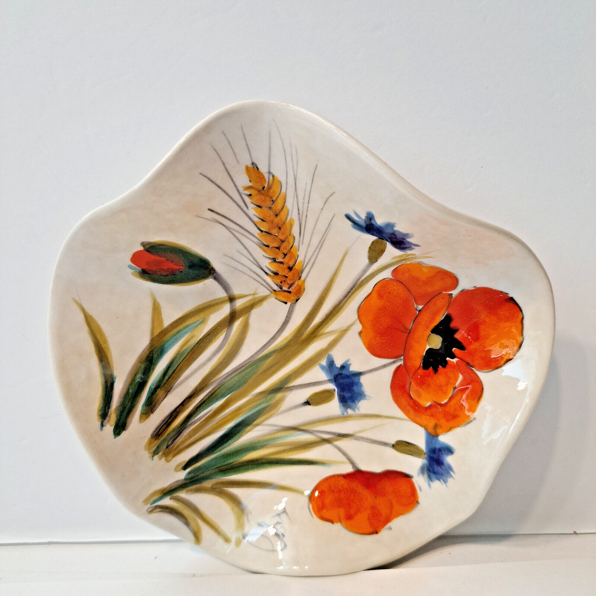 Nuova Ceramica Vicenza Decorato a Mano Italy Trinket Dish Nuova Ceramica Vicenza Decorato a Mano Italy Trinket Dish
